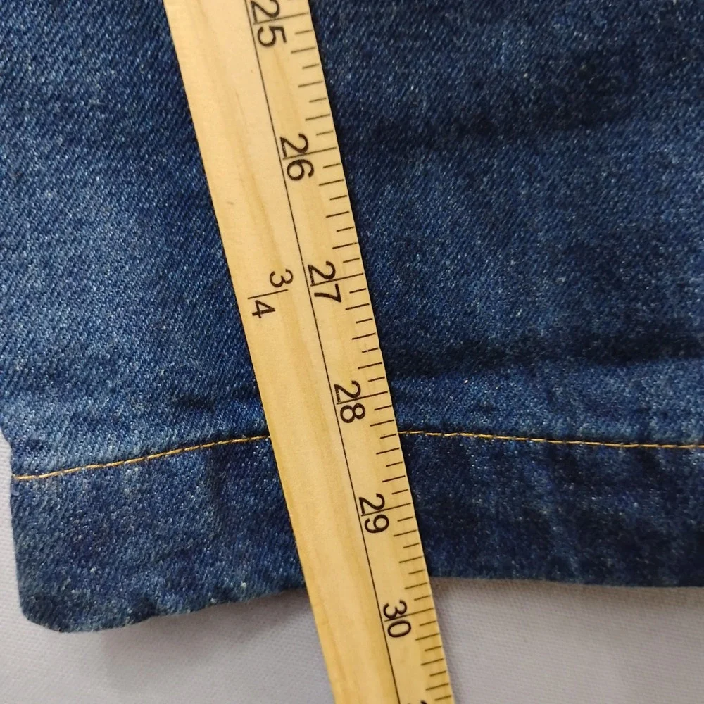 Boston Traders Mens Flannel Lined Carpenter Jeans Indigo Blue 34x30